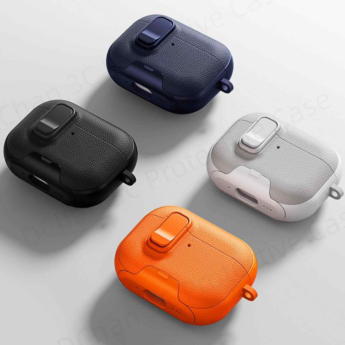 Phone Accessories Business - ﻿ Étui en cuir pour Airpods