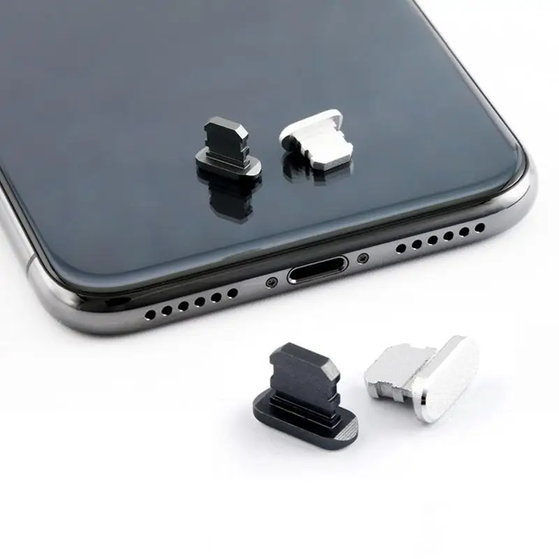 Phone Accessories Business - Lot de 2 bouchons anti-poussière en
