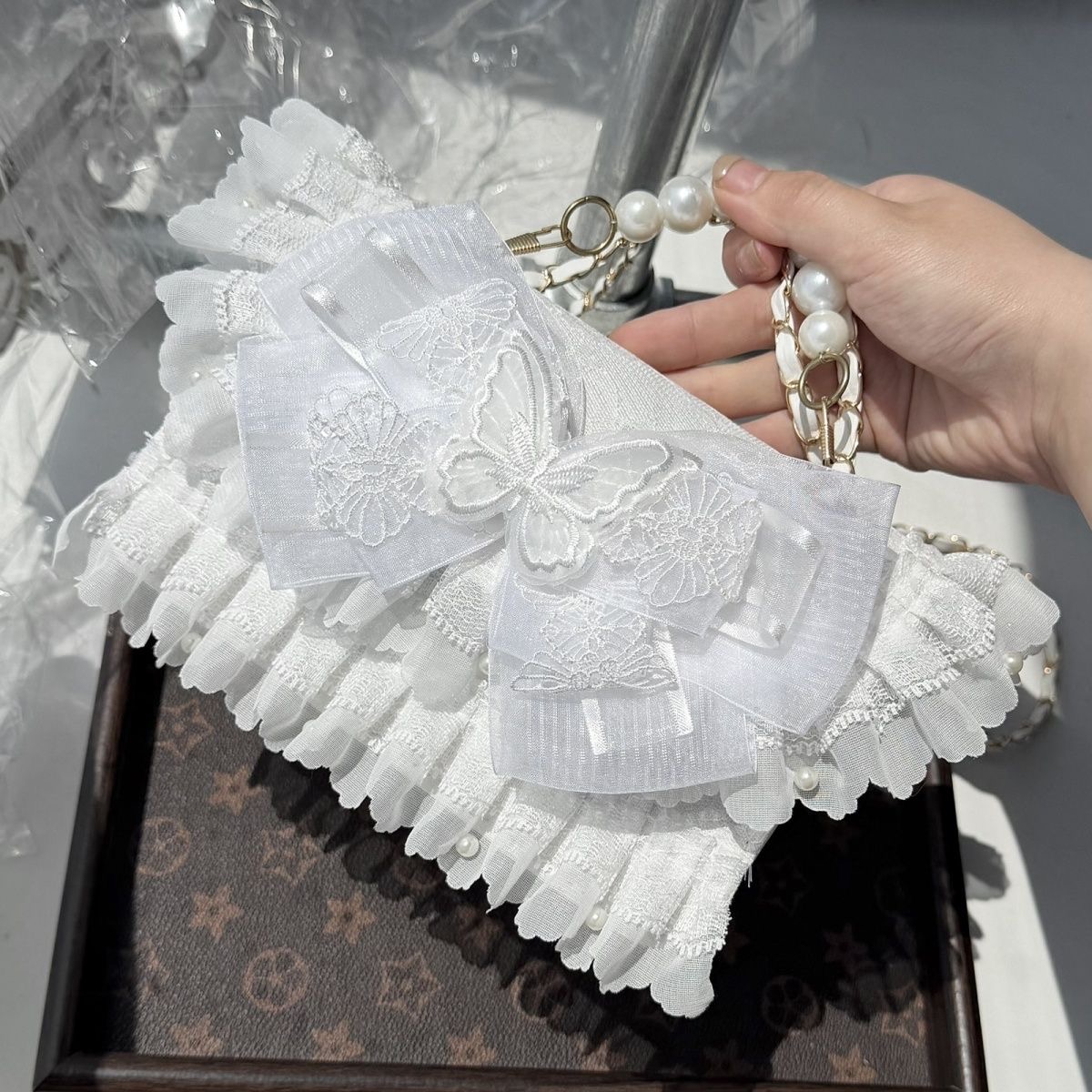 Phone Accessories Design - Sacs à bandoulière blancs Lolita, accessoires