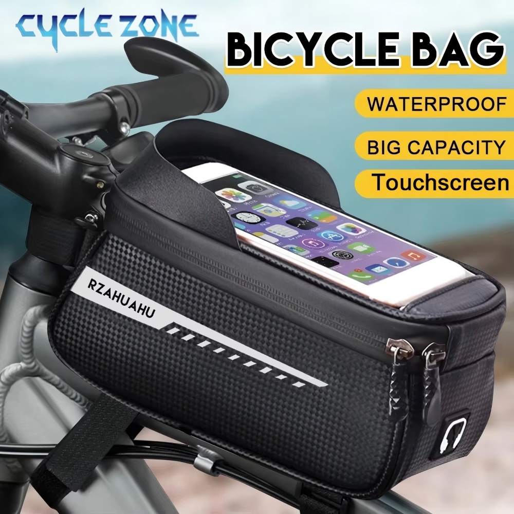 Phone Zone Accessories & Repair - Sacoche de cadre avant de vélo,