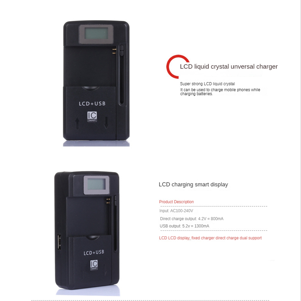 Chargeur de batterie universel - Phone Accessories Kit avis et prix