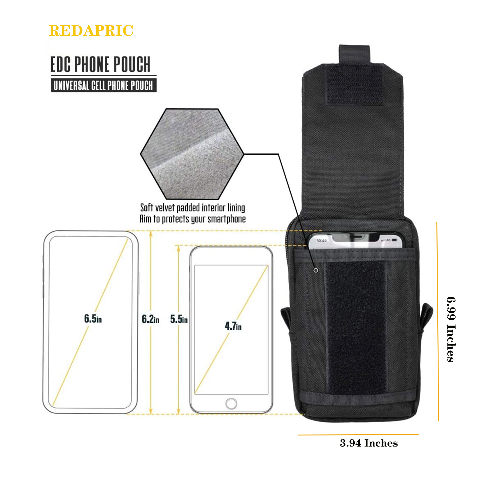 DulMolle-Sac banane en poudre  - Phone Accessories For Men avis et prix