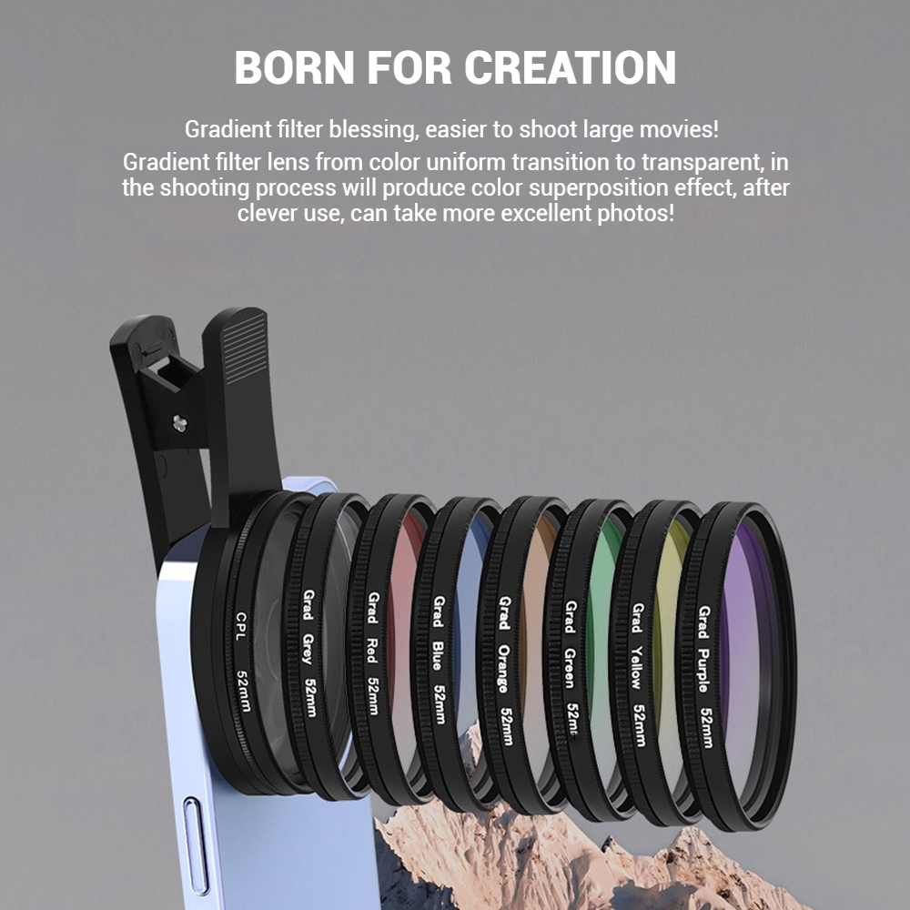 Kit de filtres pour appareil p - Phone Accessories For Content Creators avis et prix