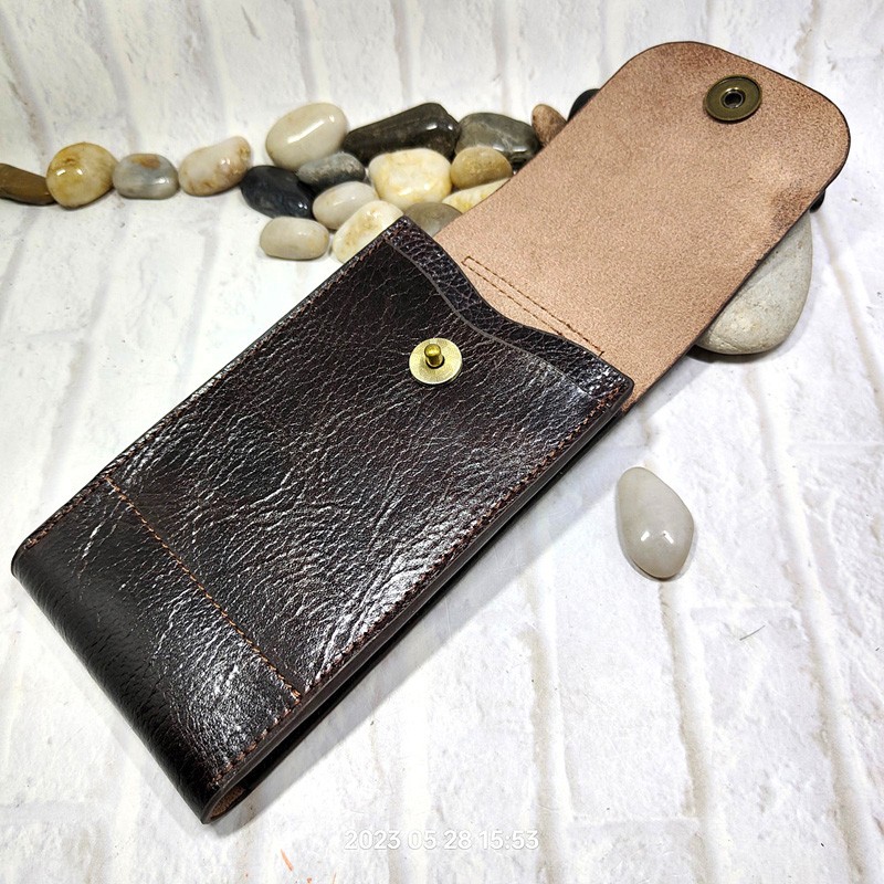 Sac de taille en cuir véritabl - Phone Accessories For Men avis et prix