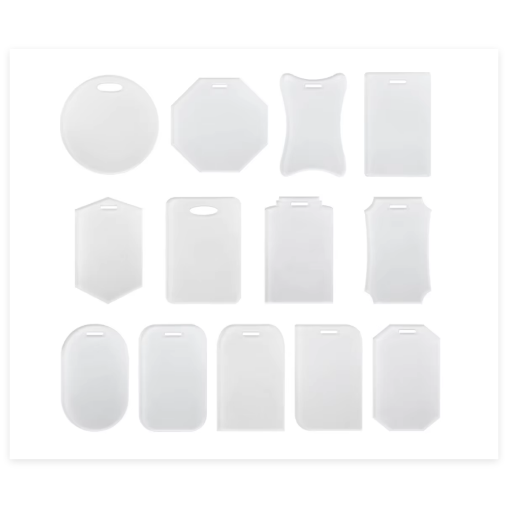 30 étiquettes de bagage en acr - Phone Accessories And Names avis et prix