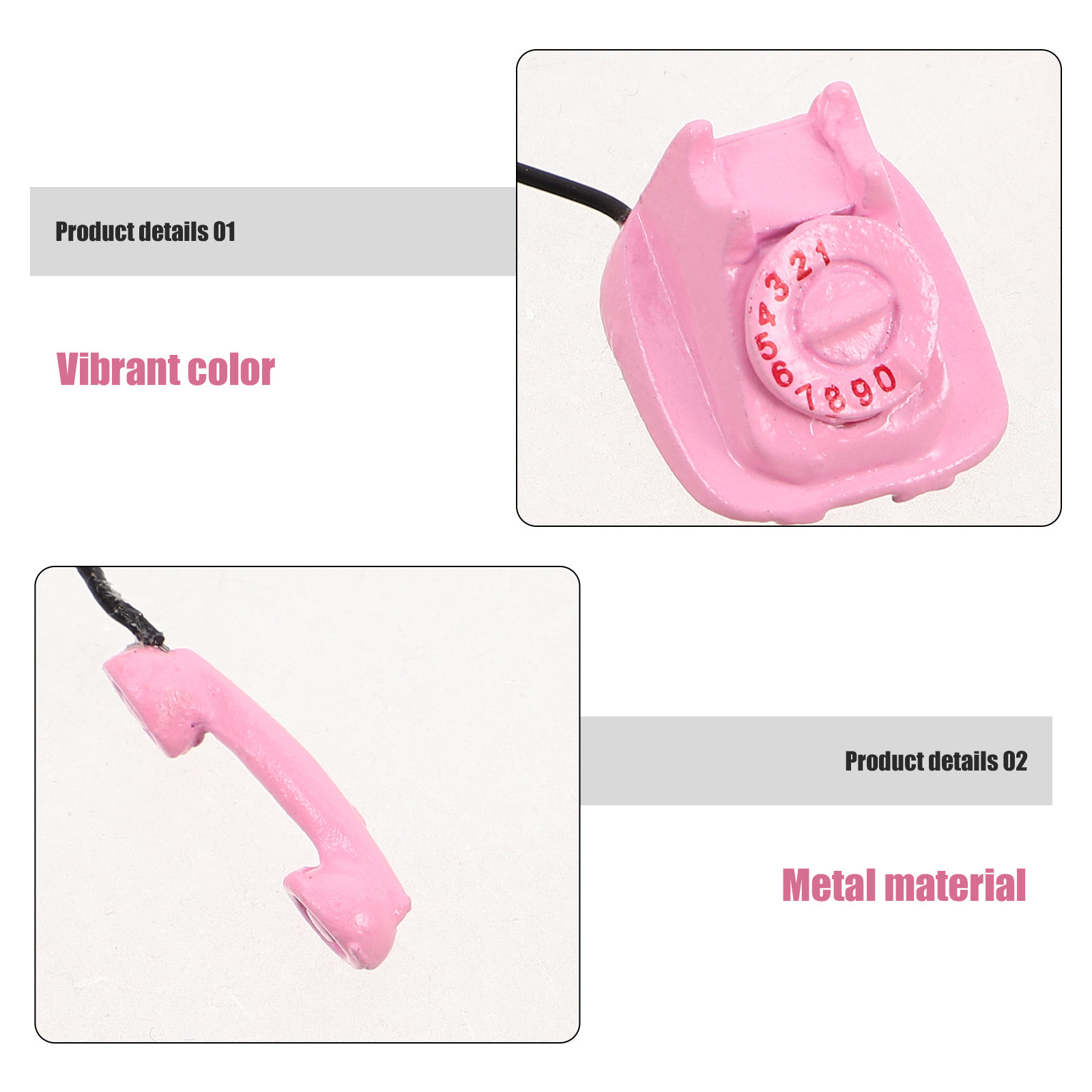 Téléphone rotatif miniature vi - Phone Accessories Europe avis et prix