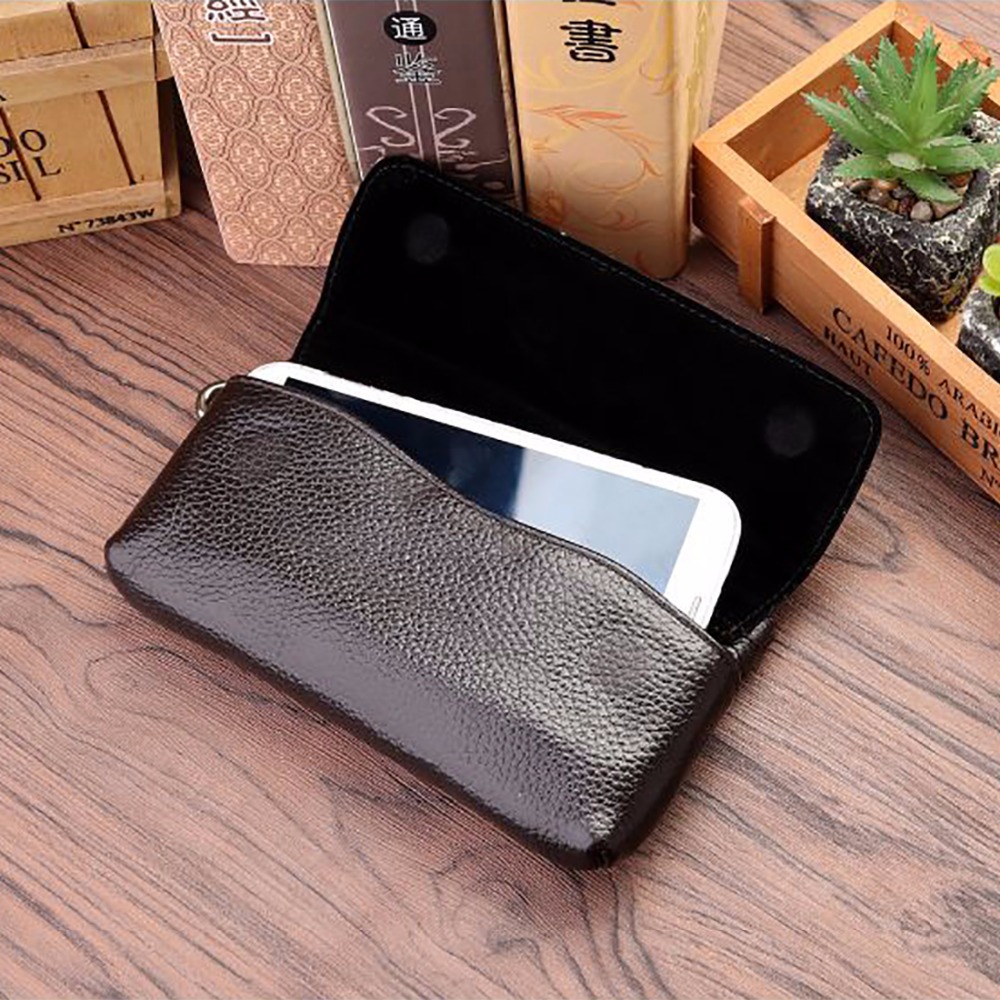 Sac banane en cuir de vachette - Phone Accessories For Men avis et prix