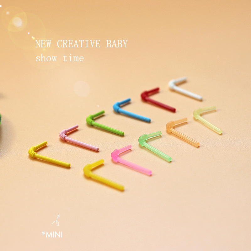 Mini pailles colorées en résin - Phone Accessories Europe avis et prix